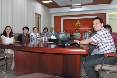 安定门中医院专家参观精诚博爱康复医院